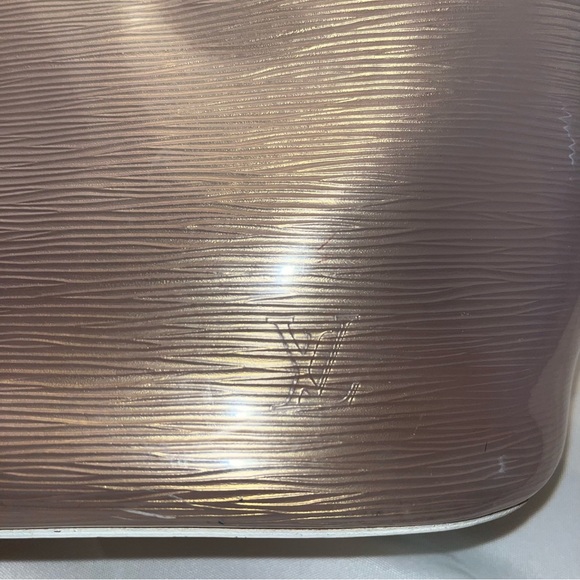 ❌SOLD❌  Louis Vuitton Epi Plage Clear Vinyl PVC & White Leather Tote Large - Picture 8 of 17